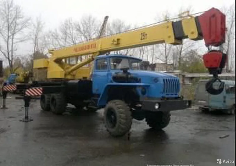Услуги крана ивановец 25 тонн вездеход (6х6)