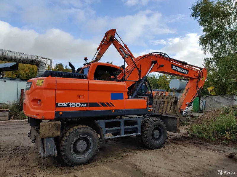 Аренда колесного экскаватора Doosan 190 и 210