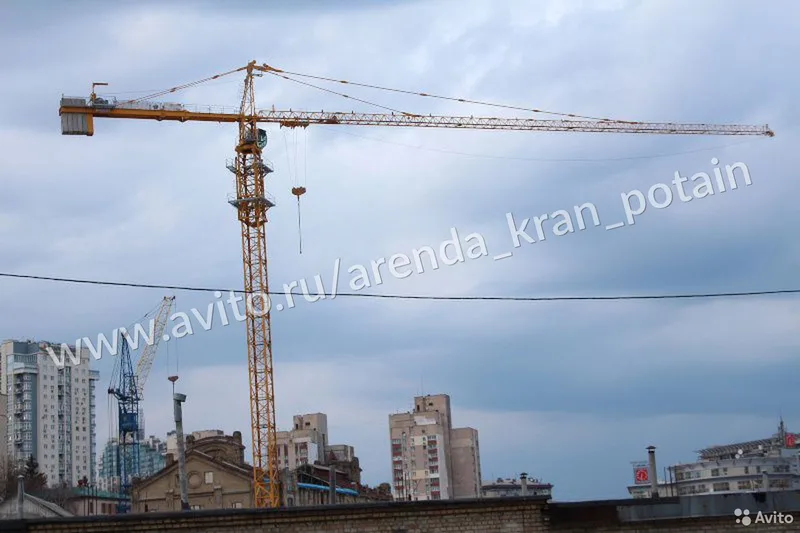 Аренда башенных кранов Potain MC 310 г/п 12 тонн