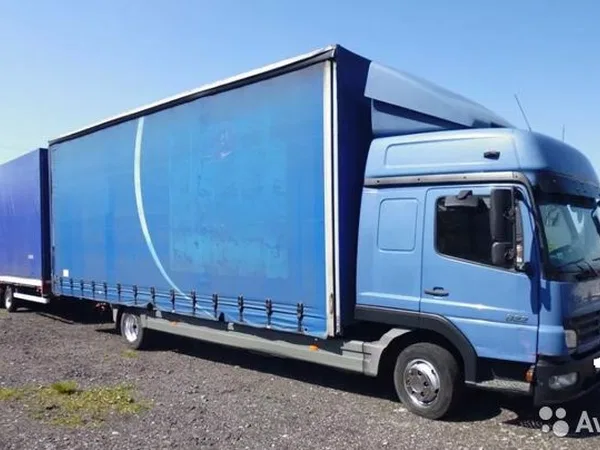 Тентованный грузовик Mercedes-Benz Atego 822