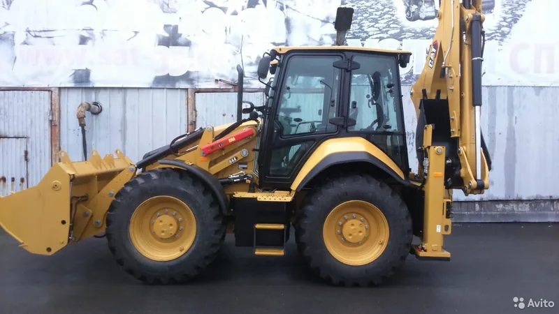 Аренда, услуги экскаватора погрузчика CAT 444