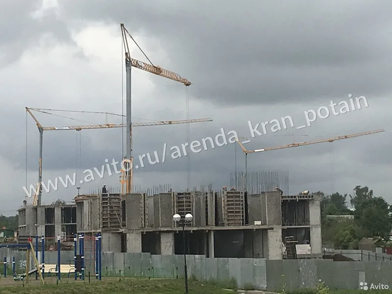 Аренда быстромонтируемых башенных кранов Potain