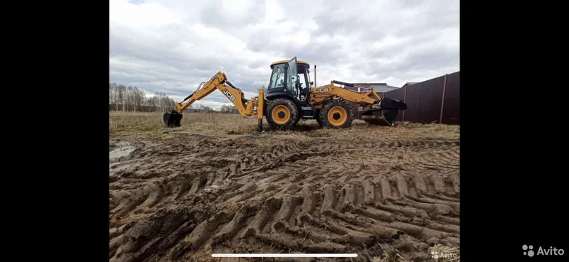Услуги экскаватора погрузчика JCB 4CX