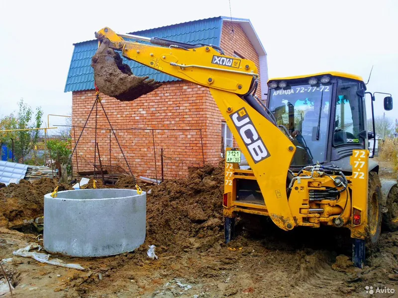 Услуги Экскаватора JCB с гидромолотом