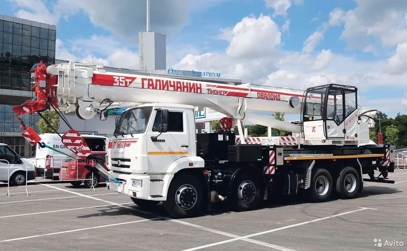 Услуги, аренда автокрана от 25 до 50 тонн, до 48 м