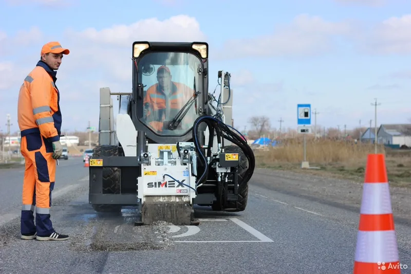 Услуги Фрезы дорожной на Минипогрузчике Jcb