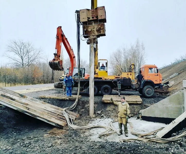Аренда вибропогружателя Muller 25HHF (Германия)