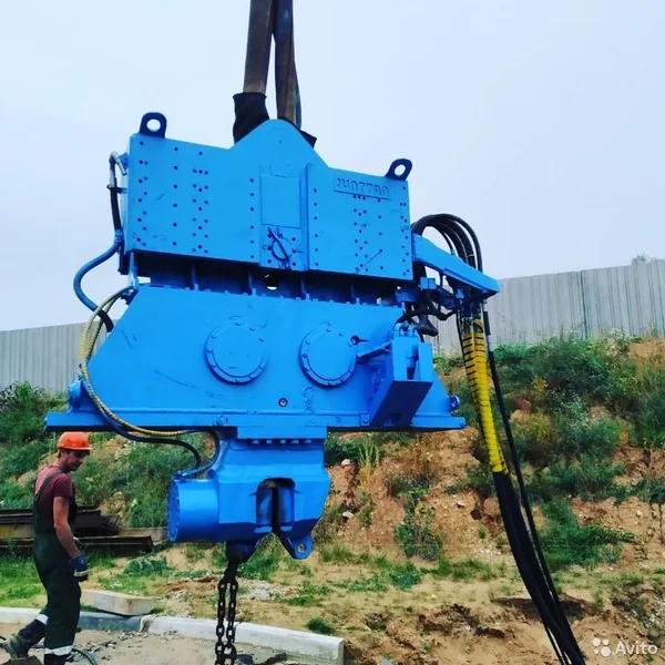 Аренда вибропогружателя/вибромолота Junttan JV-25