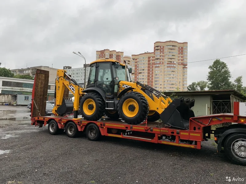 Экскаватор-погрузчик JCB 4CX Ямобур; Гидромолот