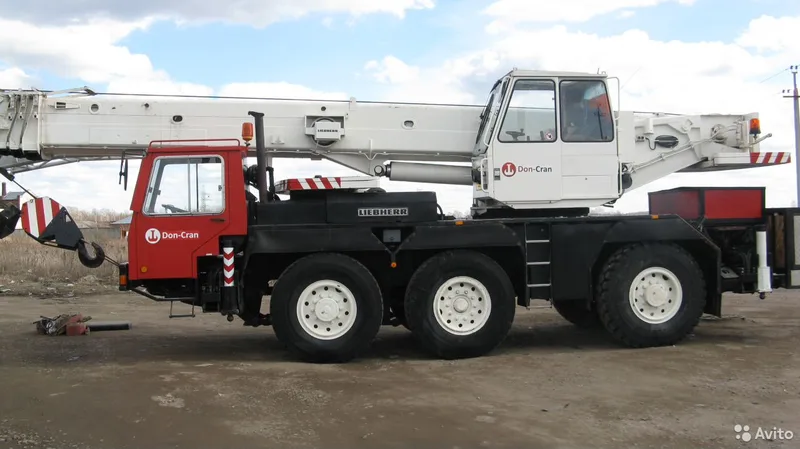 Аренда Автокран 40 тонн liebherr стрела 40м
