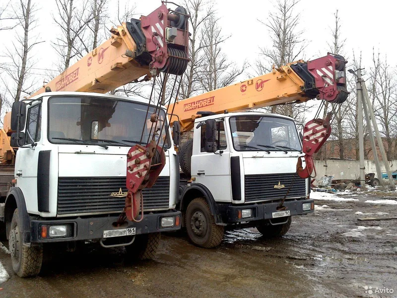 Аренда автокрана маз г/п 16 тонн