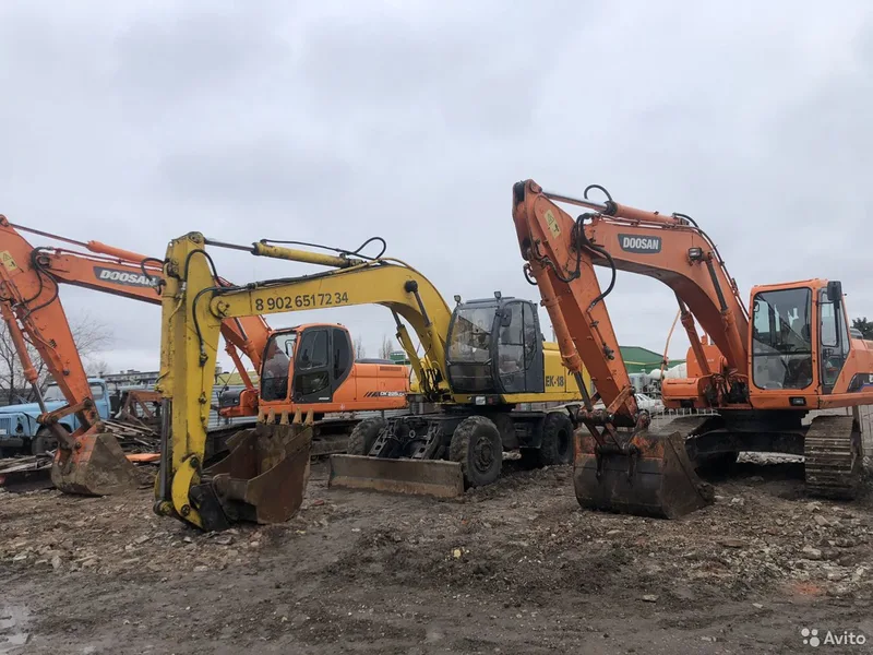 Гусеничный экскаватор Doosan габарит. 1,2 куб