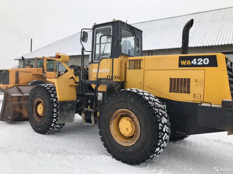 Аренда фронтального погрузчика Komatsu WA420-3