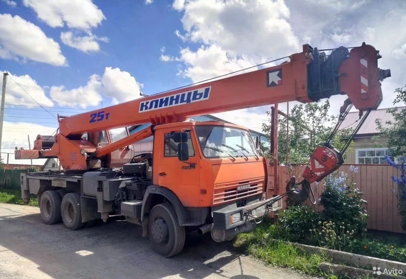Услуги автокрана г/п 25т, вылет 28метров