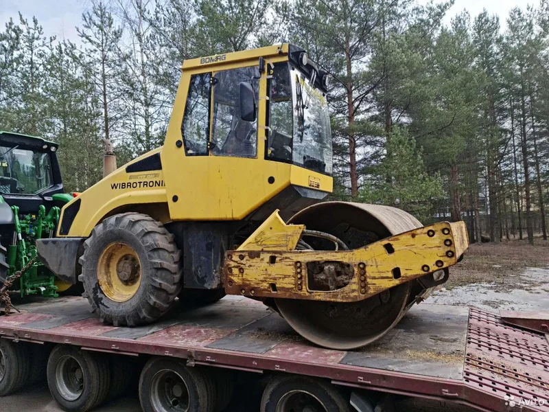 Аренда дорожного грунтового катка Bomag Hamm