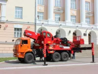 Автовышка HORYONG SKY450SF на шасси КамАЗ