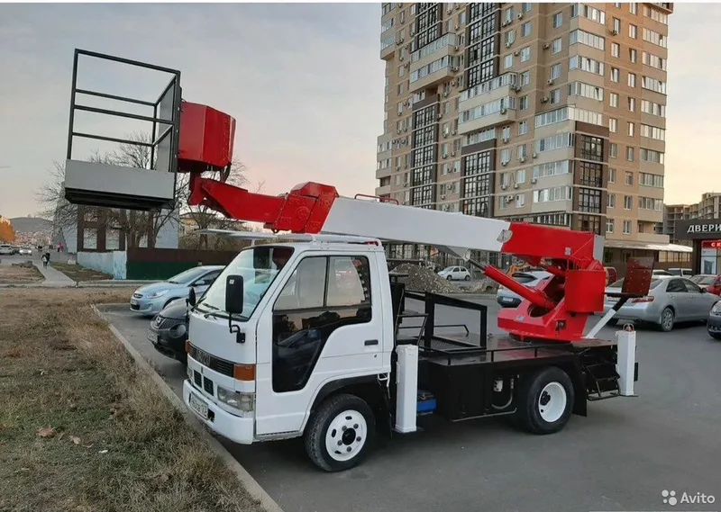 Услуги автовышки японской от16-30м