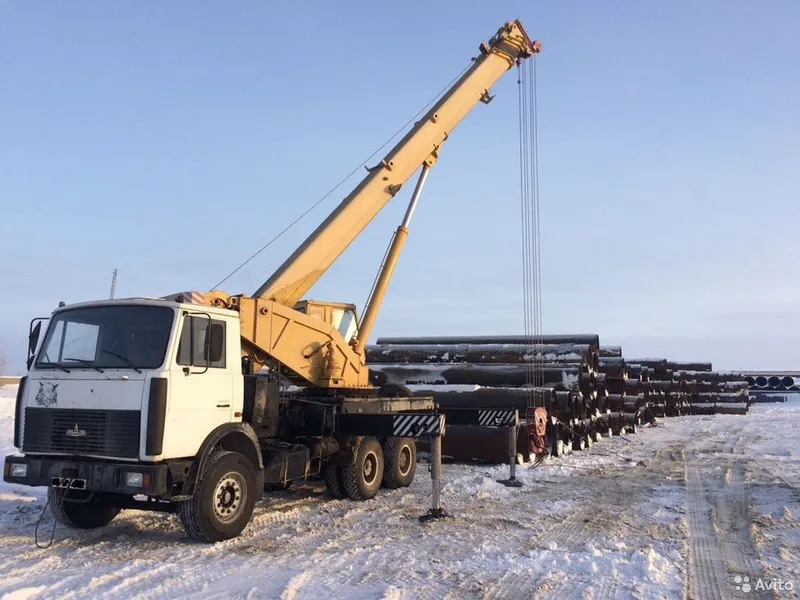 Услуги автокрана 32т круглосуточно