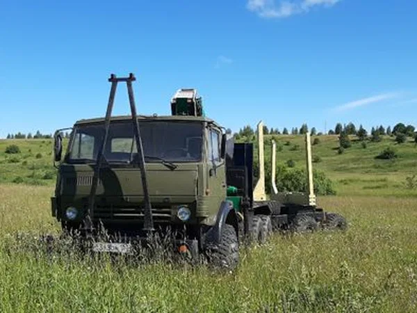 Сортиментовоз КамАЗ 4310 с гидроманипулятором