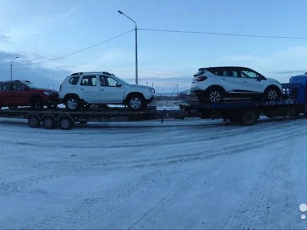 Прицеп-автовоз для эвакуатора