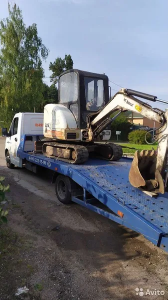 Услуги мини экскаватора bobcat