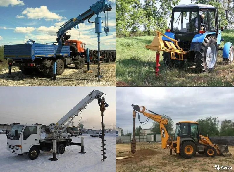 Ямобур Услуги Закручивание винтовых свай