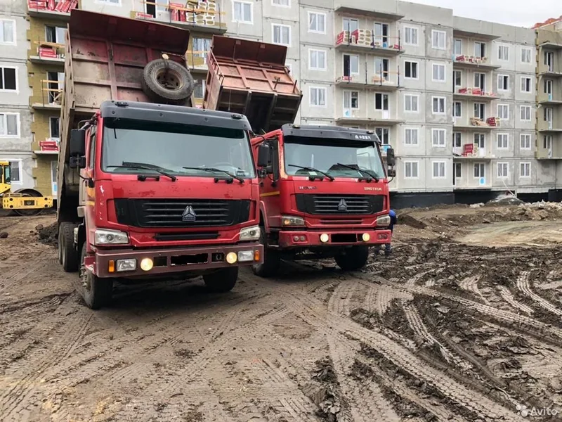 Аренда самосвала Хово 25 тонн