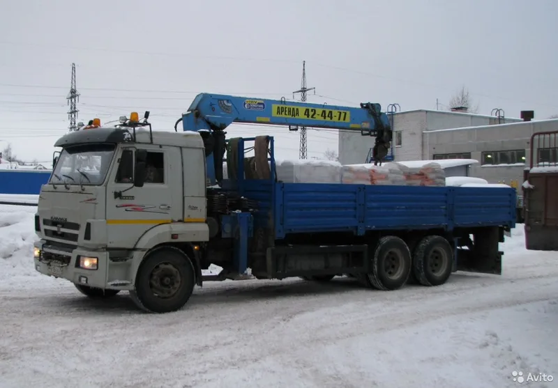 Аренда Манипулятор кму Автовышка Бортовая камаз