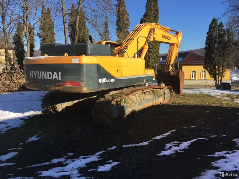 Аренда гусеничного экскаватора Hyundai R480LC-9S