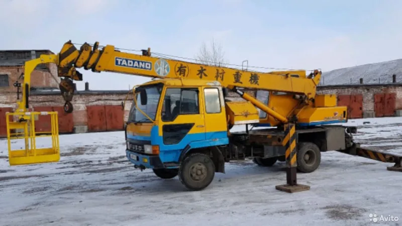 Автокран 4.98т/18м