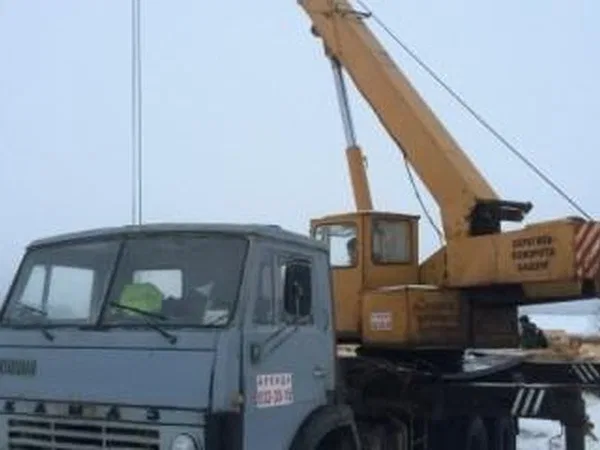 Автокран Галичанин КС-4572 на шасси КамАЗ