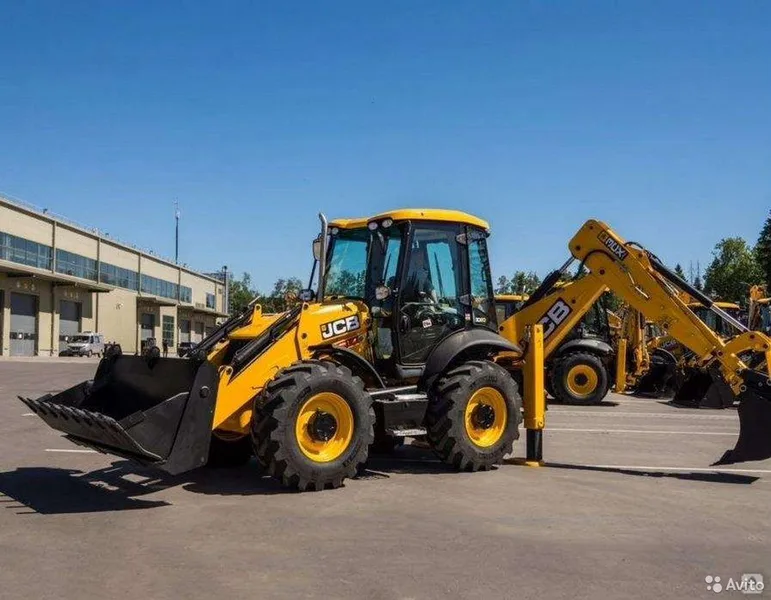 Аренда эксковатора погрузчика jcb