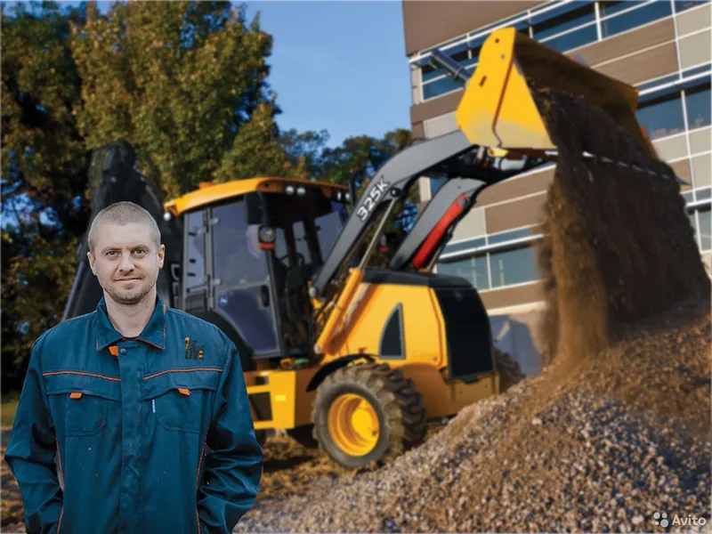 Аренда экскаватора погрузчика JCB 3Х, Terex