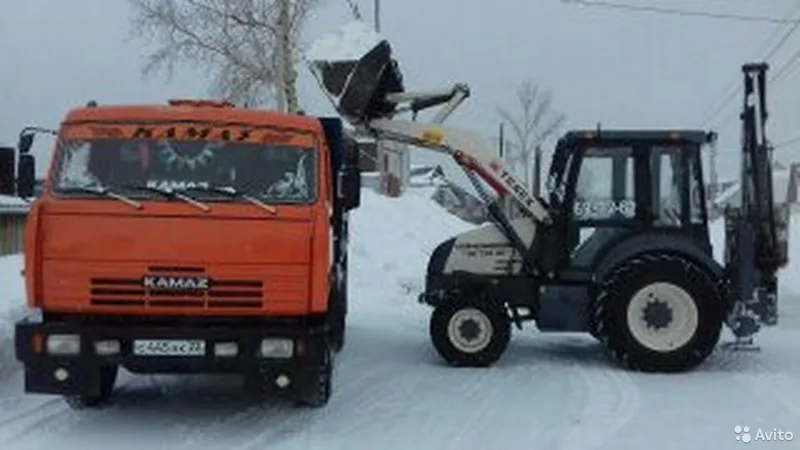 Услуги трактора. Вывоз/уборка мусора.Копка траншей