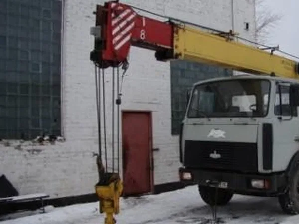 Автокран Ивановец на шасси МАЗ 5337