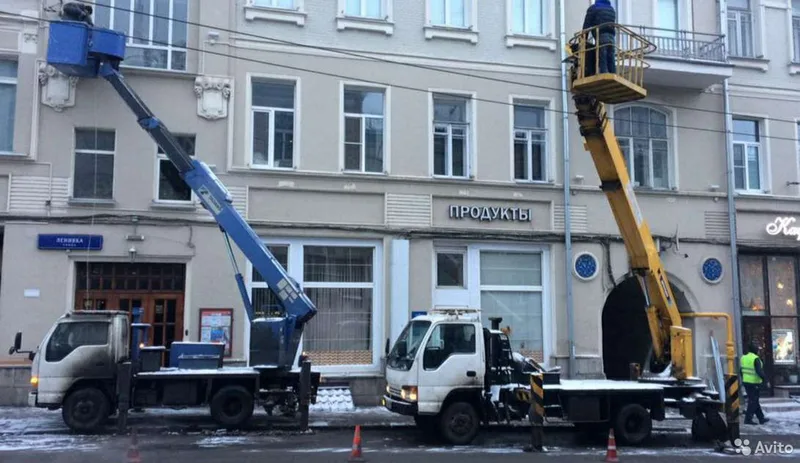 Автовышка 14м, 18м, 22м, 28м телекоп, внедорожник