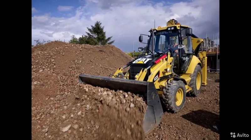 Аренда экскаватора погрузчика CAT 428 F
