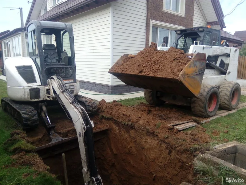 Экскаватор, погрузчик Bobcat