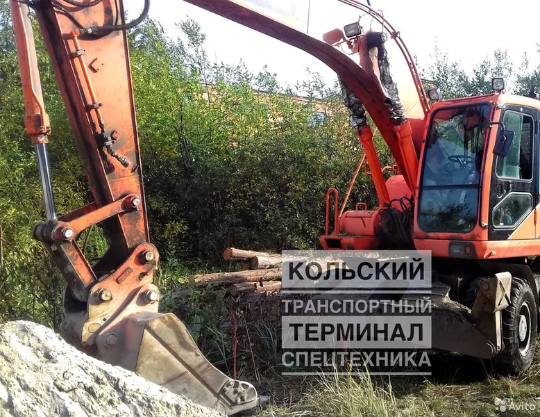 Аренда колесного экскаватора