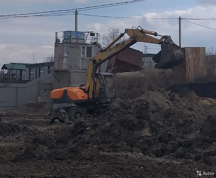 Услуги экскаватора