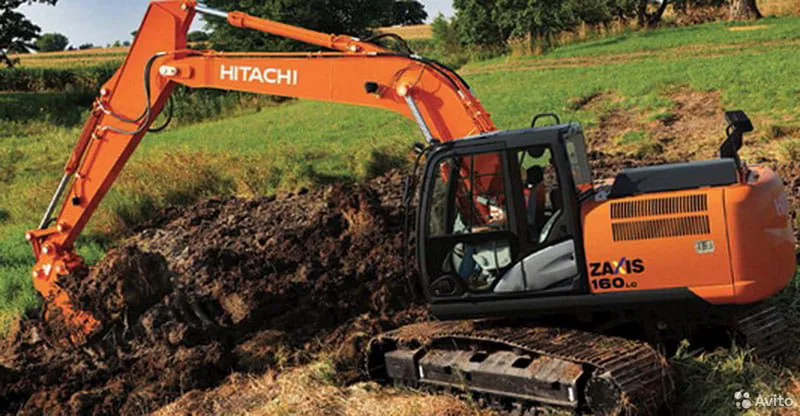 Услуги Экскаватора Хитачи гусеничный