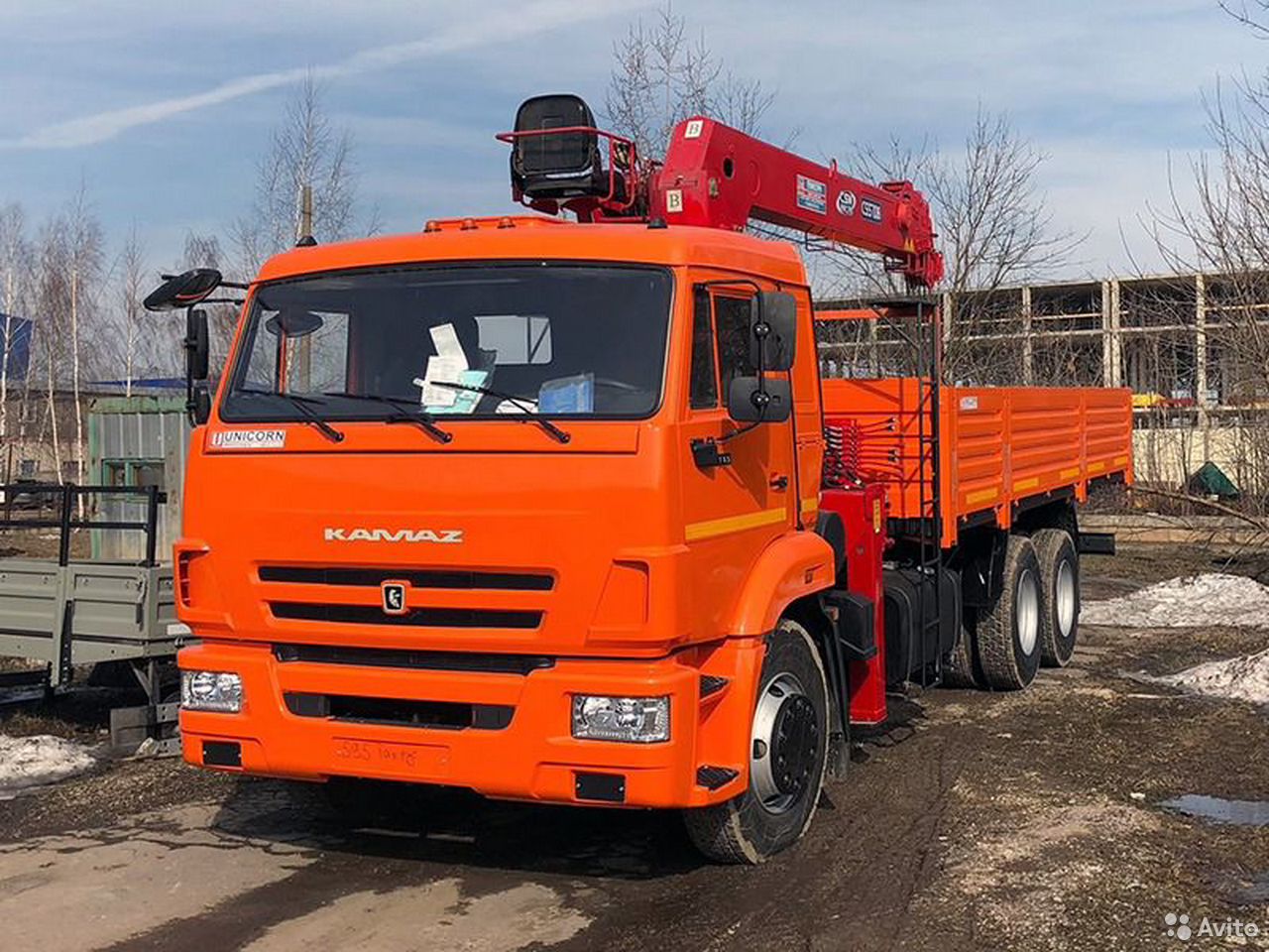 Услуги Камаз 65115 манипулятор кму 7 тонн