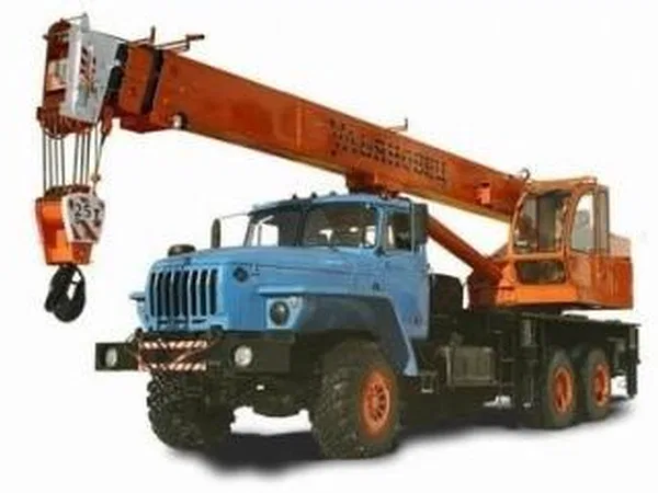 Автокран Ульяновец МКТ-25.5 на шасси УРАЛ