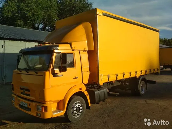 Тентованный грузовик КамАЗ 4308