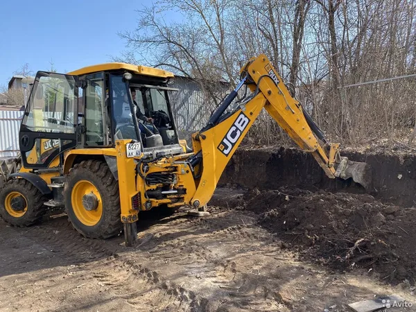 Экскаватор - погрузчик JCB 3 cx услуги экскаватора