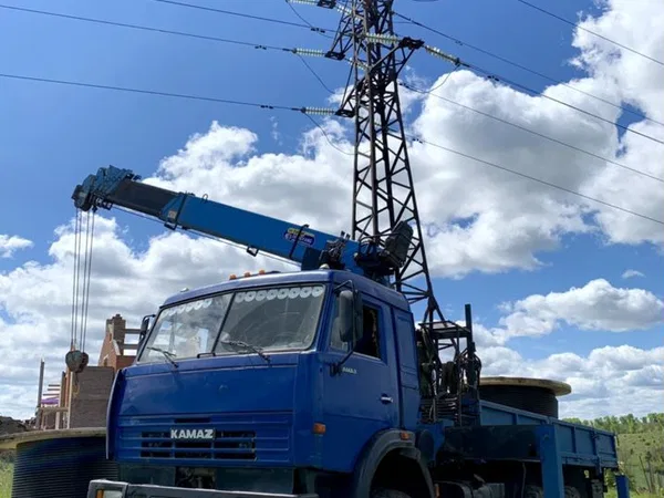 Услуги крана манипулятора (вездеход), корзина
