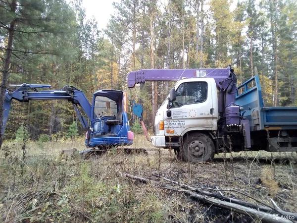 Услуги экскаватора