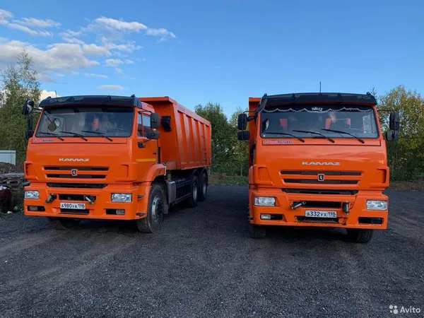 Аренда Камаза - самосвала 6520. Кузов 20 м3