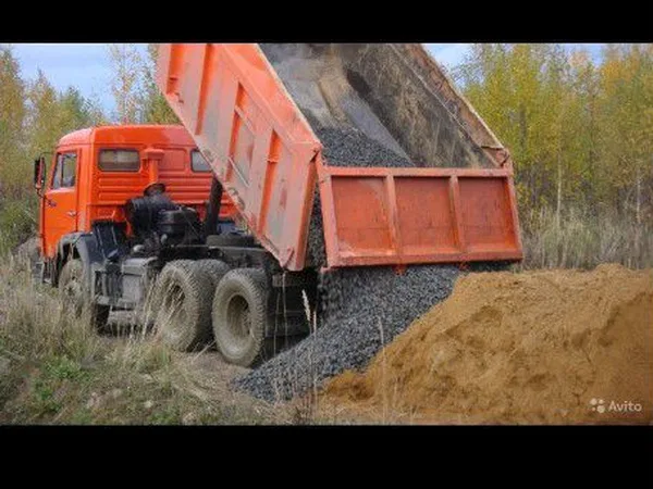 Самосвал камаз 15т, 10м3 и экскаватор погрузчик