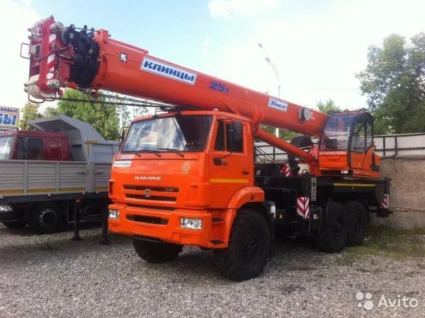 Автокран Клинцы КС-55713-5К-4 на шасси КамАЗ